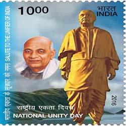 National Unity Day Salute to the Unifier of India