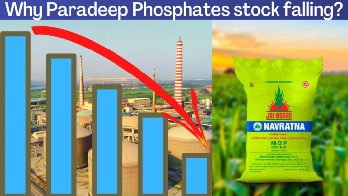 Why paradeep phosphates stock is falling?