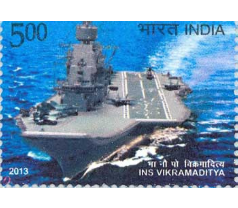 INS Vikramaditya Postage Stamp