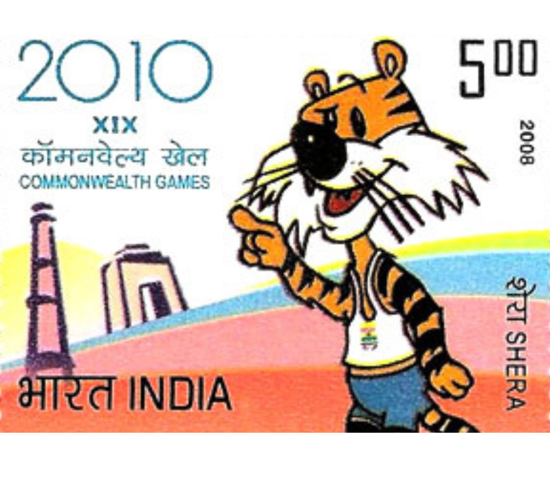 19th Commonwealth Games, New Delhi (2010) Indian Stamp