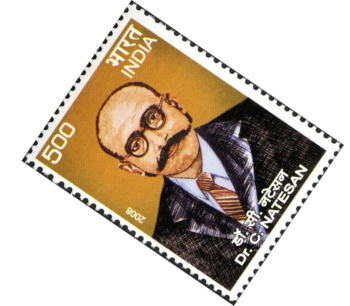 Dr C. Natesan (founder of the Justice Party and co-founder of the Dravidian Movement) Stamp