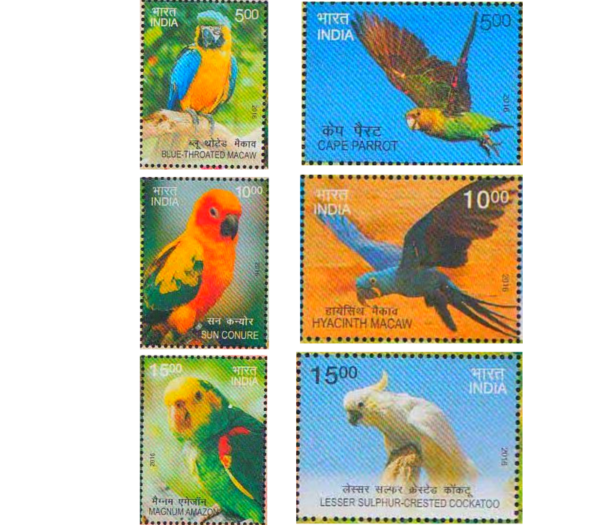 Exotic Birds Miniature Sheet