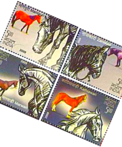 Horses of India Miniature Sheet