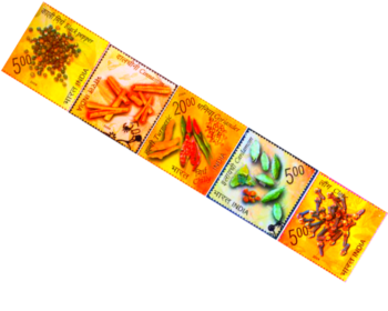 Spices of India Miniature Sheet