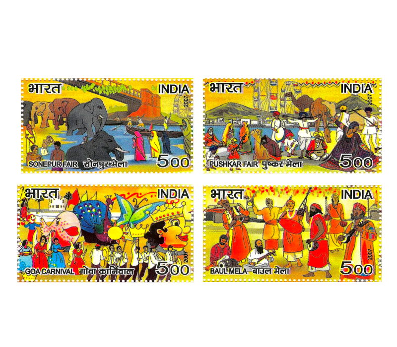 Fairs of India Miniature Sheet