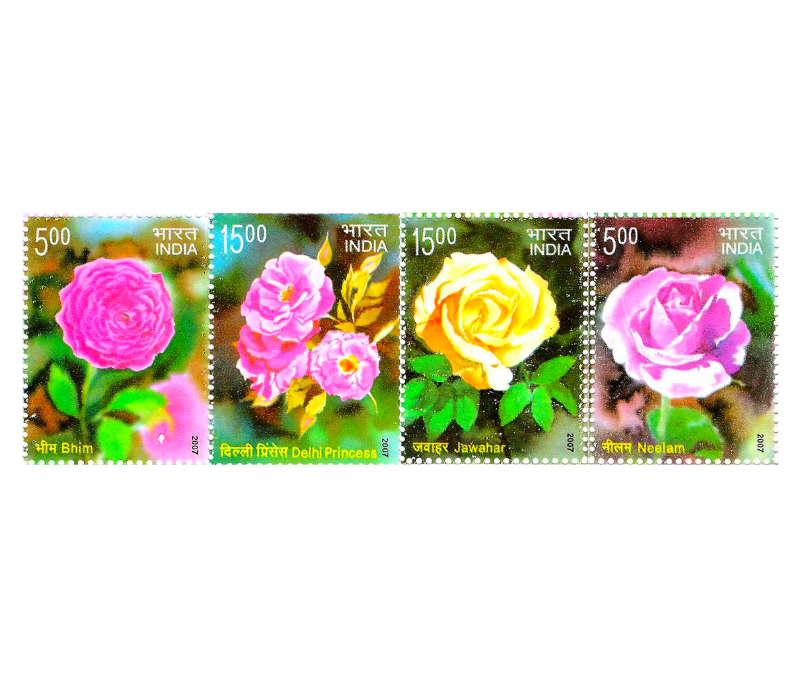 Fragrance of Roses Miniature Sheet
