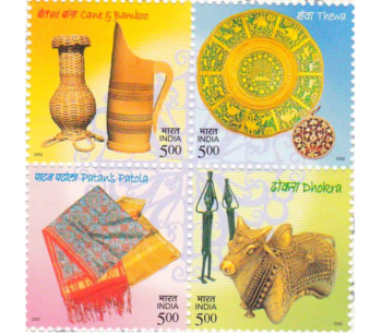 Handicrafts of India Miniature Sheet