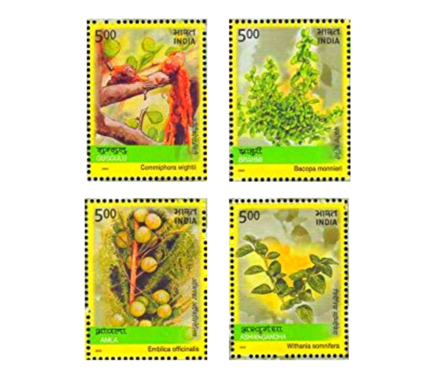 Medicinal Plants of India Miniature Sheet