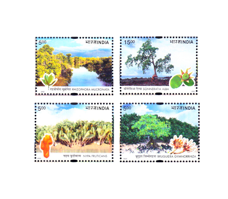 8th Session of the Conference of the Parties to the United Nations Framework Convention on Climate Change, New Delhi: Mangroves Miniature sheet