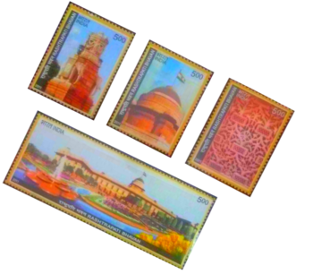 80th year of Rashtrapati Bhawan, New Delhi Miniature Sheet image 2