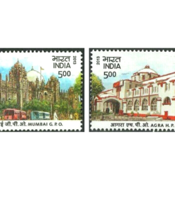 Heritage Building Mumbai G.P.O., Agra H.P.O Miniature sheet.