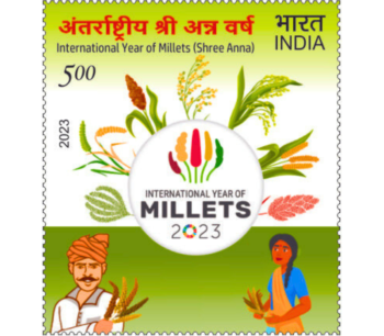 International Year of Millets (Shree Anna) India Stamp