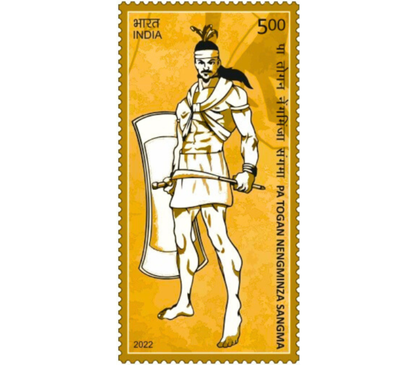 Pa Togan Nengminza Sangma Indian Stamp