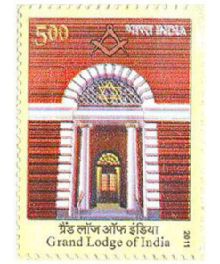 Grand Lodge of India Stamp