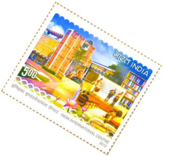 India International Center postage stamp