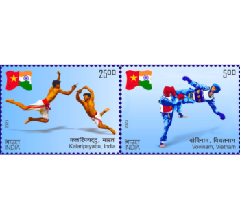 50 Years of the Establishment of Diplomatic Relations between India and Vietnam Miniature Sheet