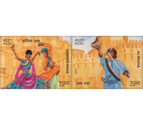 Celebrating India and Oman's Friendship Postage Stamp