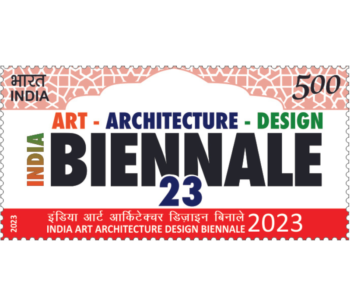 India Art Architecture Design Biennale 2023 Postage Stamp
